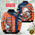 NFL Denver Broncos Puffer Jacket Snooby Customized Jacket