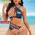 NFL Denver Broncos Women Bikini Set Summer Football Bikini Sets