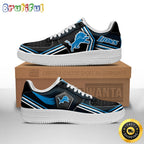 NFL Detroit Lions Air Force 1 Shoes Air Sneakers For Fans