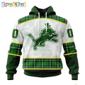 NFL Detroit Lions Hoodie Special Design 3D Hoodie St Patrick Day