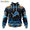 NFL Detroit Lions Hoodie Special Native Costume Design Hoodie