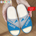NFL Detroit Lions Slippers Football Comfortable Slippers