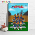 NFL Draft Class 2024 Buffalo Bills Wall Art Poster Canvas