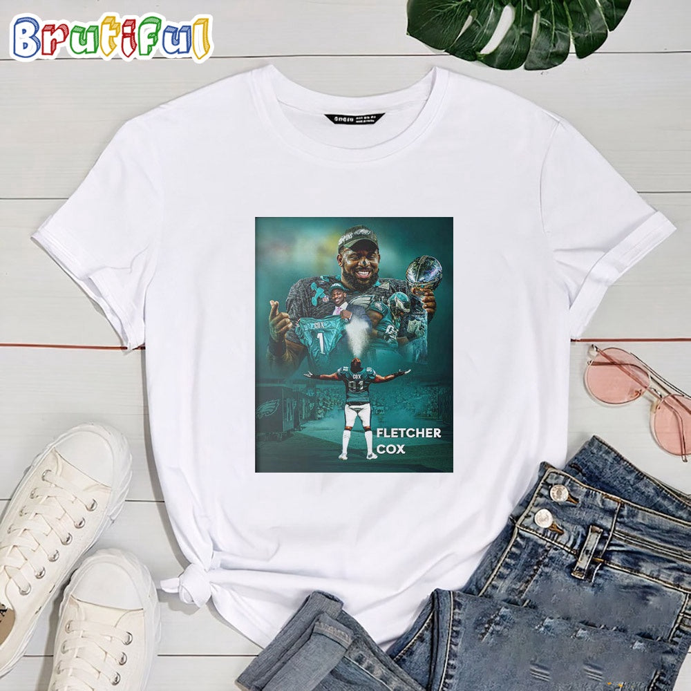 NFL Eagles DT Fletcher Cox Announces His Retirement After 12 Seasons T Shirt