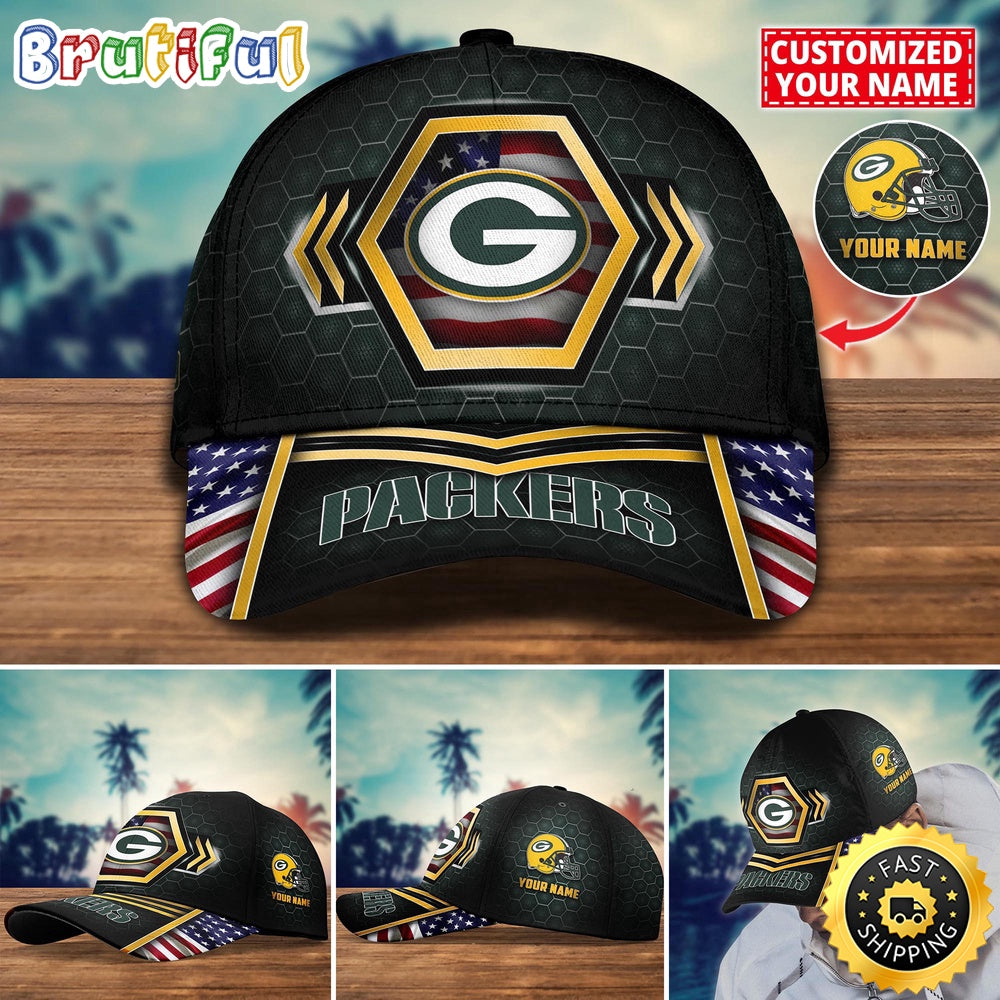 NFL Green Bay Packers Baseball Cap Best Trending Custom Name Cap