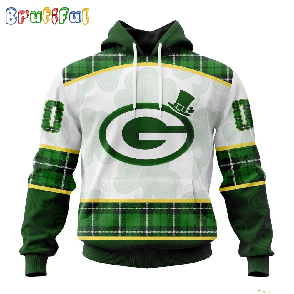 NFL Green Bay Packers Hoodie Special Design 3D Hoodie St Patrick Day
