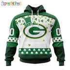 NFL Green Bay Packers Hoodie Special Design For St Patrick Day