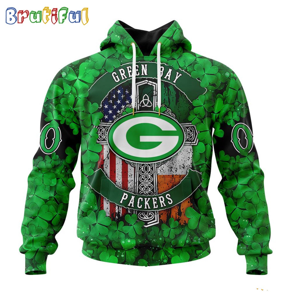 NFL Green Bay Packers Hoodie Special Design Hoodie St Patrick Day