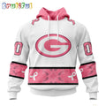NFL Green Bay Packers Hoodie Special Pink Design Fight Breast Cancer