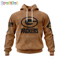 NFL Green Bay Packers Hoodie Special Salute To Service For Veterans Day Full Printed Hoodie