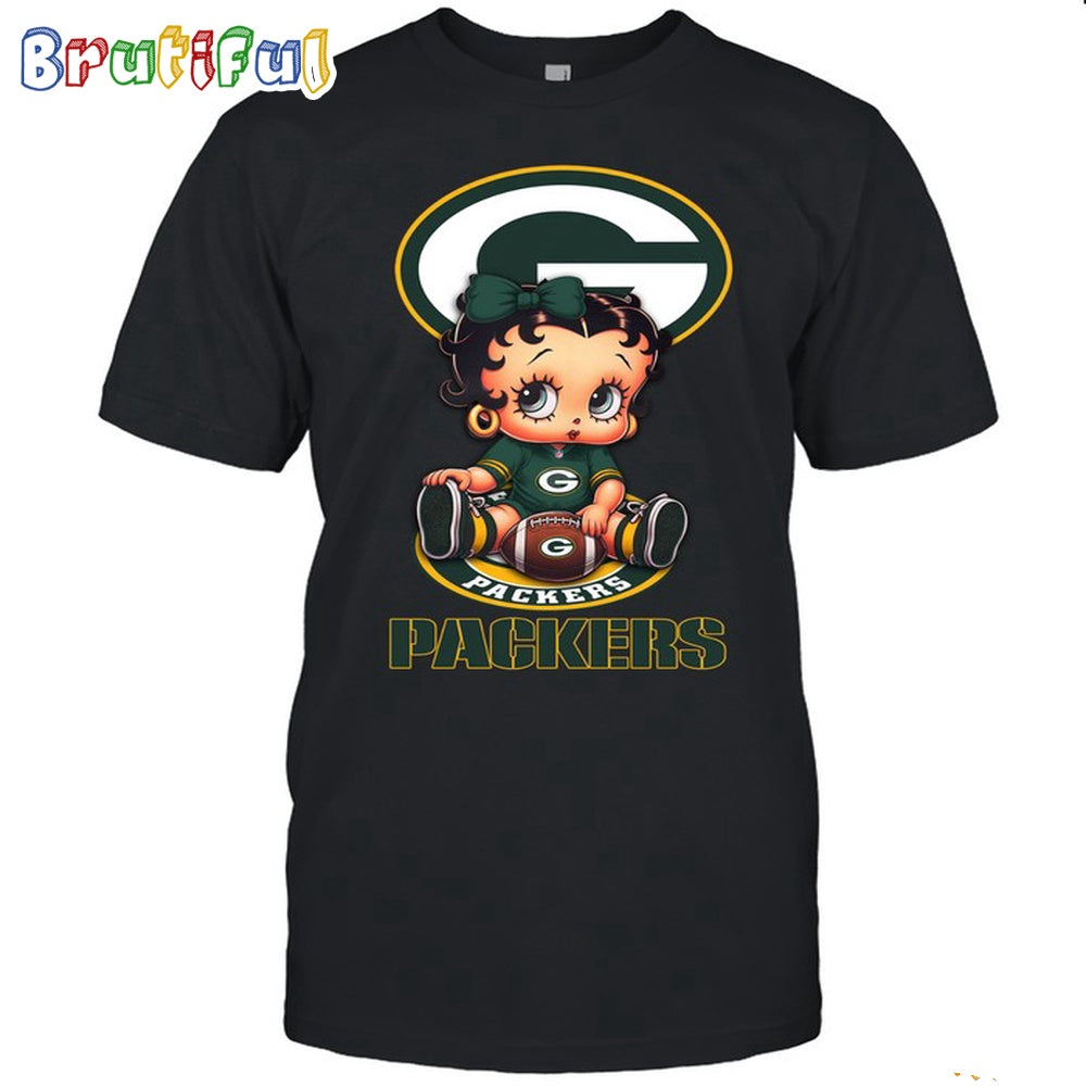 NFL Green Bay Packers T-Shirt Betty Boop Football Tshirt