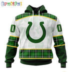 NFL Indianapolis Colts Hoodie Special Design 3D Hoodie St Patrick Day