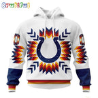 NFL Indianapolis Colts Hoodie Special Design With Native Pattern