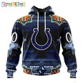 NFL Indianapolis Colts Hoodie Special Native Costume Design Hoodie