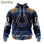 NFL Indianapolis Colts Hoodie Special Native Costume Design Hoodie
