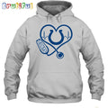 NFL Indianapolis Colts Nurse Love Hoodie Unisex Football T-Shirt Hoodie
