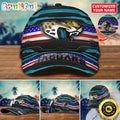 NFL Jacksonville Jaguars Baseball Cap Flag Custom Name Cap