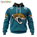 NFL Jacksonville Jaguars Hoodie 2024 Personalized Name And Number Unisex Hoodie