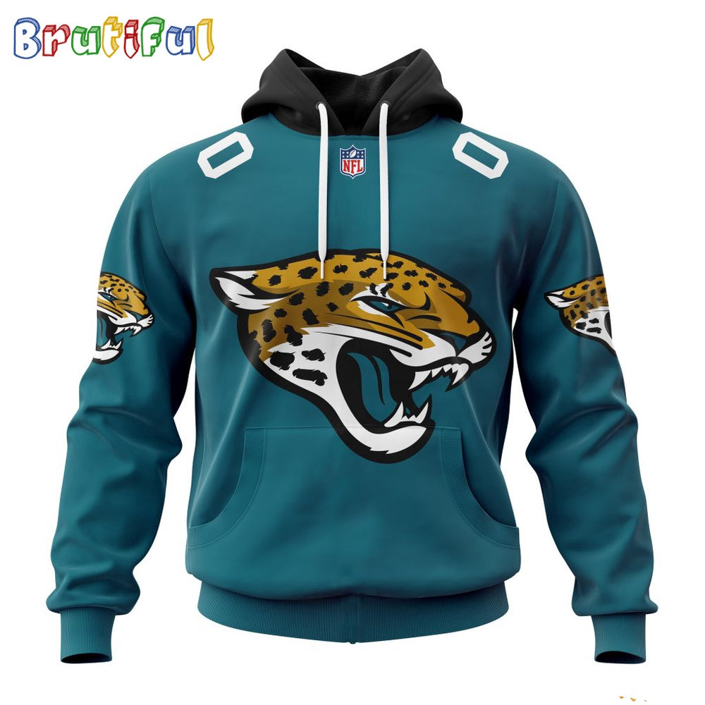 NFL Jacksonville Jaguars Hoodie 2024 Personalized Name And Number Unisex Hoodie