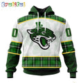NFL Jacksonville Jaguars Hoodie Special Design 3D Hoodie St Patrick Day