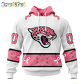 NFL Jacksonville Jaguars Hoodie Special Pink Design Fight Breast Cancer