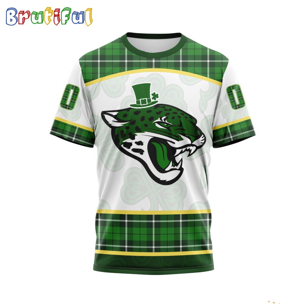 NFL Jacksonville Jaguars T-Shirt Special Design For St Patrick Day