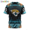 NFL Jacksonville Jaguars T-Shirt Special Native Costume Design T-Shirt