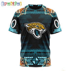 NFL Jacksonville Jaguars T-Shirt Special Native Costume Design T-Shirt