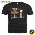 NFL Jacksonville Jaguars T Shirt Super Bowl LVIII 2024 Las Vegas Champions Unisex Tshirt