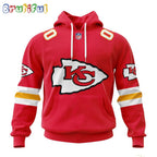 NFL Kansas City Chiefs Hoodie 2024 Personalized Name And Number Unisex Hoodie