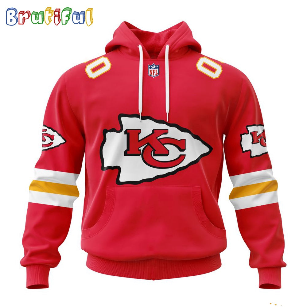 NFL Kansas City Chiefs Hoodie 2024 Personalized Name And Number Unisex Hoodie