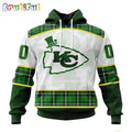 NFL Kansas City Chiefs Hoodie Special Design 3D Hoodie St Patrick Day