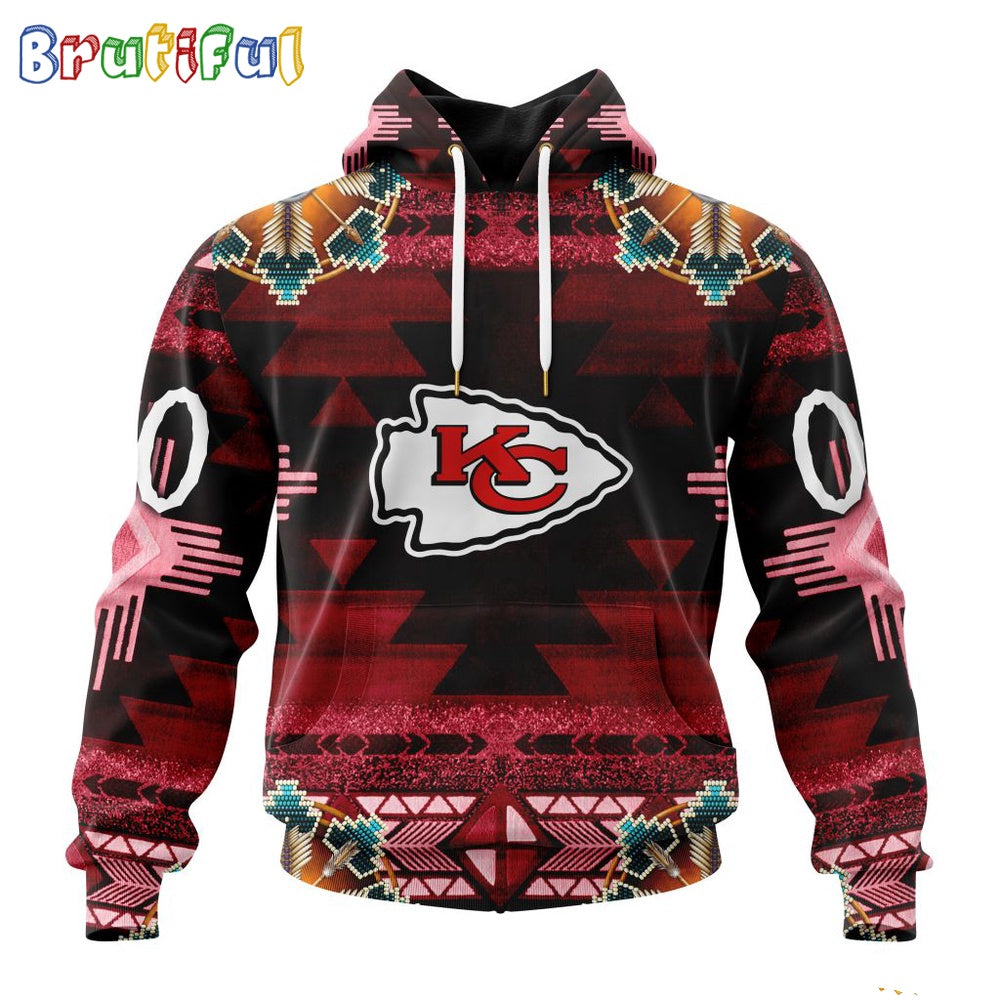 NFL Kansas City Chiefs Hoodie Special Native Costume Design Hoodie