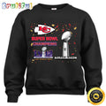 NFL Kansas City Chiefs Sweatshirt Super Bowl LVIII 2024 Las Vegas Champions Unisex Sweatshirt