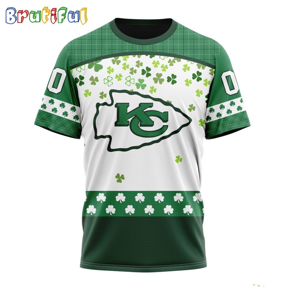 NFL Kansas City Chiefs T-Shirt Special Design T-Shirt St Patrick Day