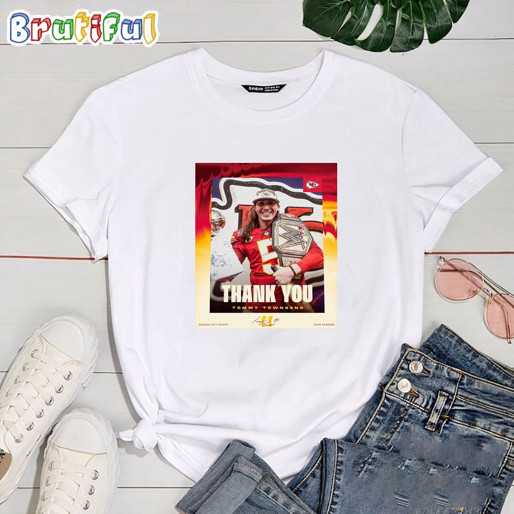NFL Kansas City Chiefs Thank You For Everything Tommy Townsend T Shirt