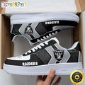 NFL Las Vegas Raiders Air Force 1 Shoes Football Sports Shoes
