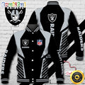 NFL Las Vegas Raiders Baseball Jacket Football Sports Jacket