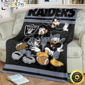 NFL Las Vegas Raiders Blanket Mickey Mouse Blanket