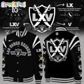 NFL Las Vegas Raiders Celebrating 65 Years Baseball Jacket