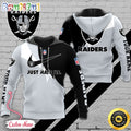 NFL Las Vegas Raiders Hoodie Just Hate US Sport Hoodie