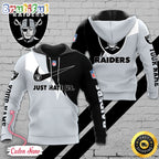 NFL Las Vegas Raiders Hoodie Just Hate US Sport Hoodie