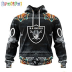 NFL Las Vegas Raiders Hoodie Special Native Costume Design Hoodie