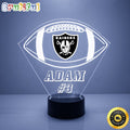 NFL Las Vegas Raiders Night Light Football LED Light