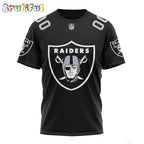 NFL Las Vegas Raiders T-Shirt 2024 Personalized Name And Number Unisex T-Shirt