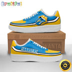 NFL Los Angeles Chargers Air Force 1 Shoes Sexy Lips For Fans