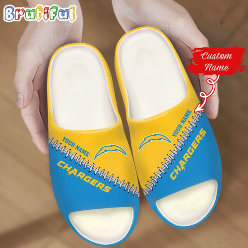 NFL Los Angeles Chargers Slippers Football Comfortable Slippers