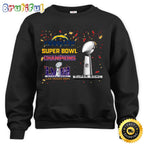 NFL Los Angeles Chargers Sweatshirt Super Bowl LVIII 2024 Las Vegas Champions Unisex Sweatshirt