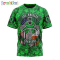 NFL Los Angeles Chargers T-Shirt Special Design 3D T-Shirt St Patrick Day