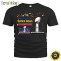NFL Los Angeles Chargers T Shirt Super Bowl LVIII 2024 Las Vegas Champions Unisex Tshirt
